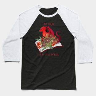 Baby Flower Dragon Baseball T-Shirt